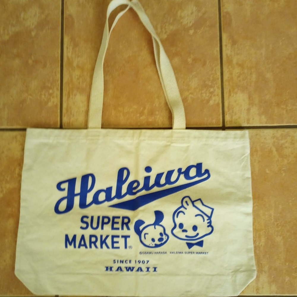 Haleiwa Super Market x Osamu Harada tote bag